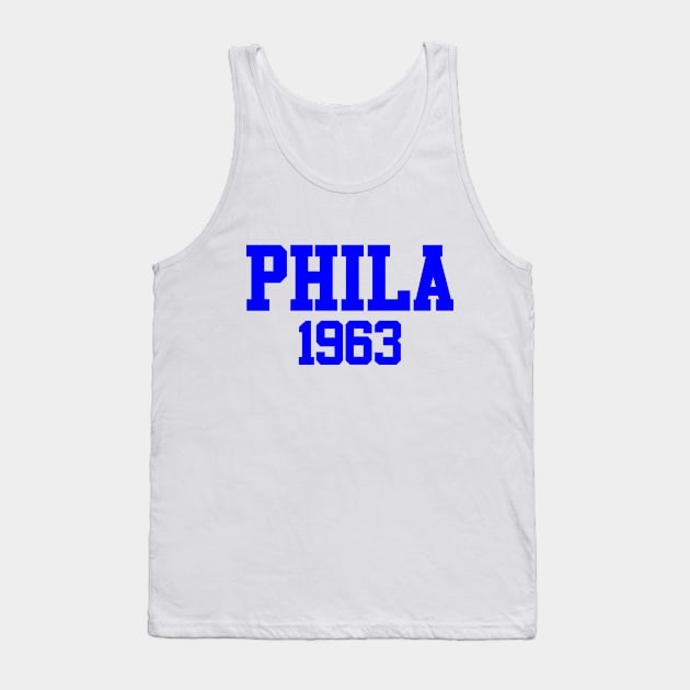 Philadelphia "Phila 1963" Tank Top by GloopTrekker